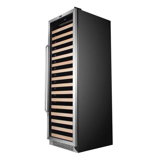 Whynter BWR-1662SD 166 Bottle Built-in Compressor Wine Refrigerator Rack and LED Display Stainless-Steel One Size, 