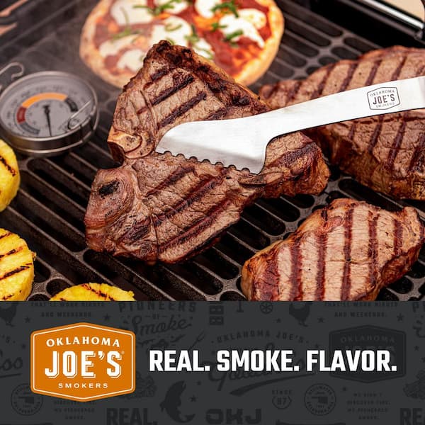 Judge Charcoal Smoker Grill in Black with 540 sq. in. Cooking Space