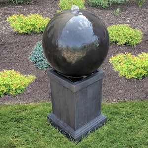 Surrey Cement Sphere Fountain