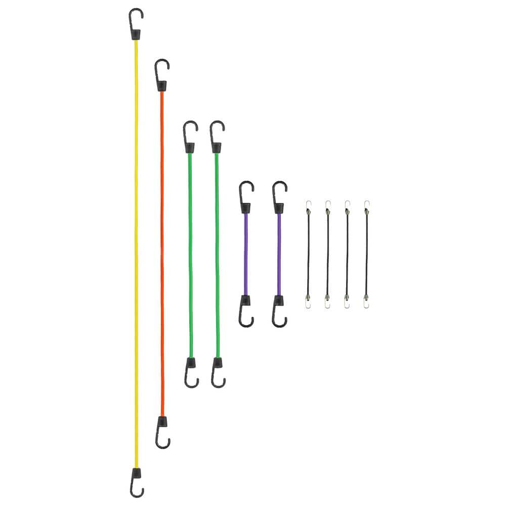 SmartStraps Standard Bungee Cord with Hooks Value Pack Assortment