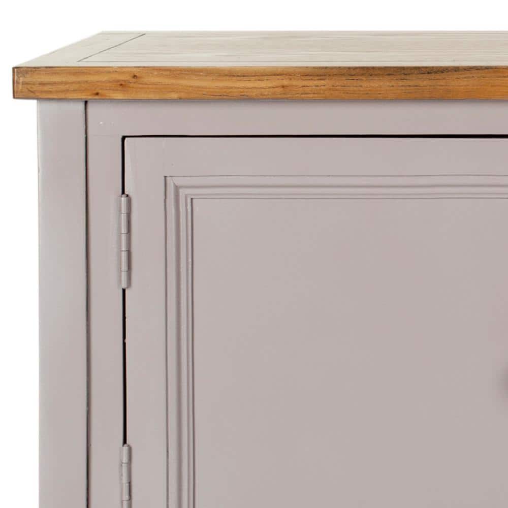 Charlotte 46" Brown and White Oak Transitional Sideboard