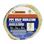 Duck Brand 1285244 Pipe Wrap Insulation for Hot or Cold Pipes 3-Inch Wide x 1/1 