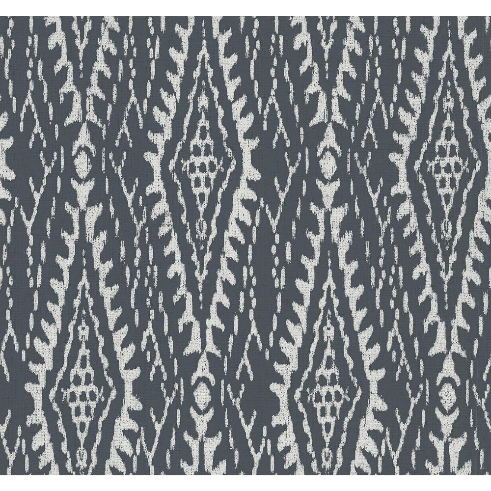 Rousseau Paperweave Charcoal Grey Wallpaper