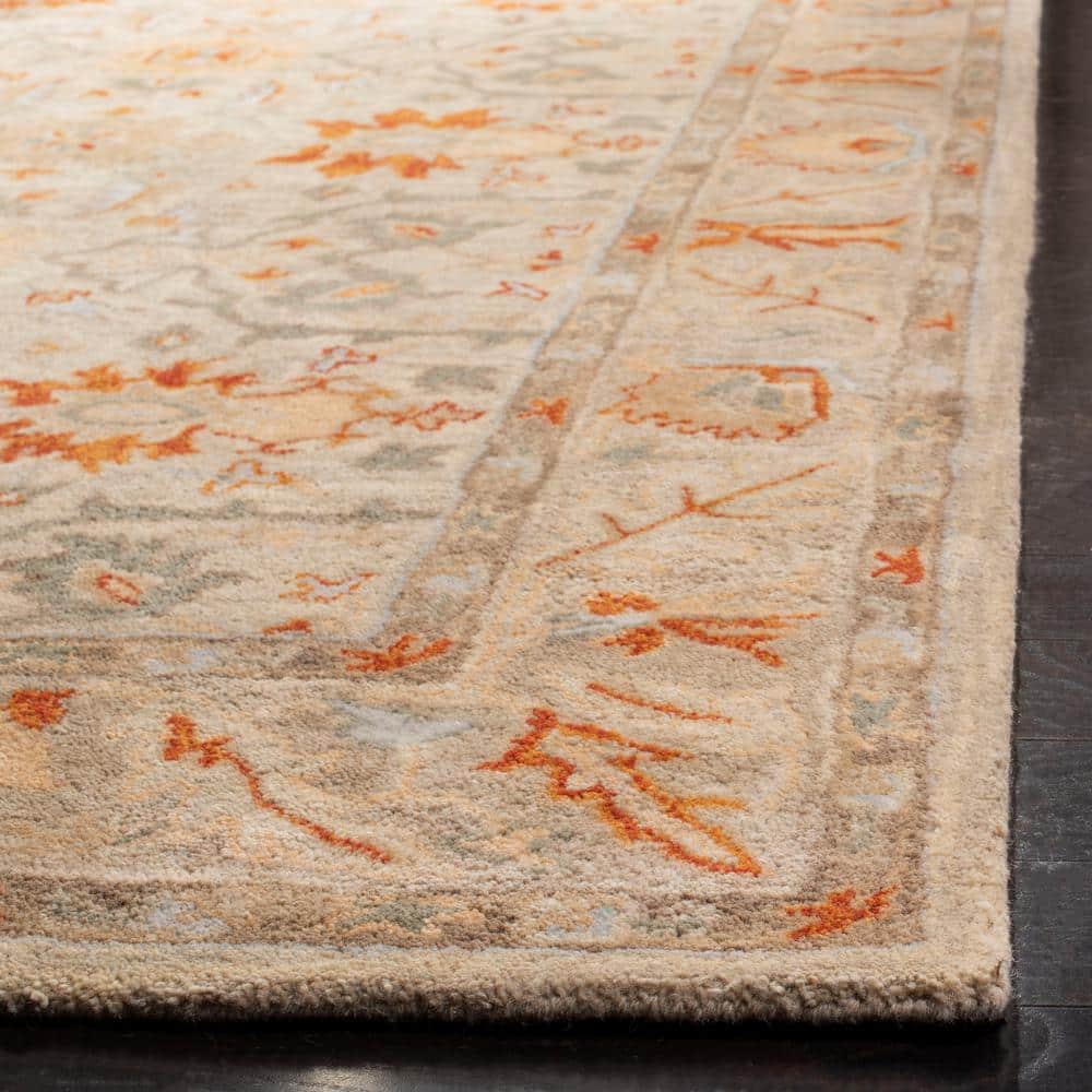 Antiquity Hand-Tufted Beige Area Rug