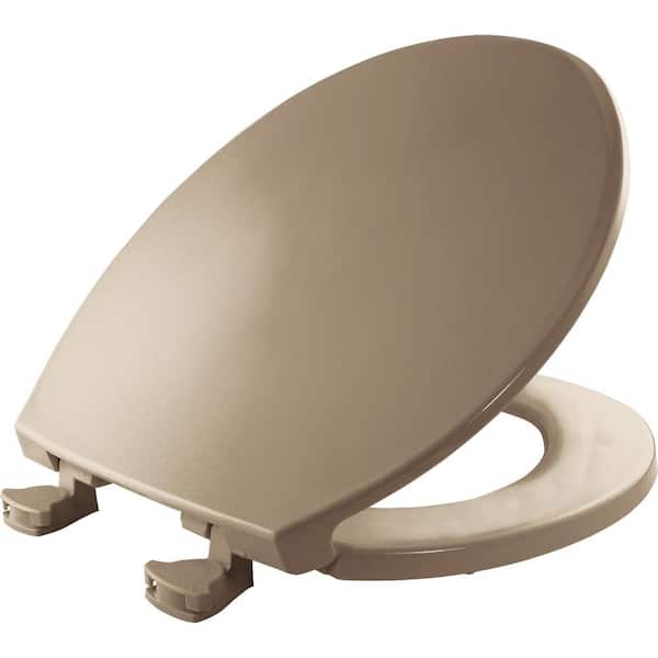 Church Round Closed Front Toilet Seat in Bone