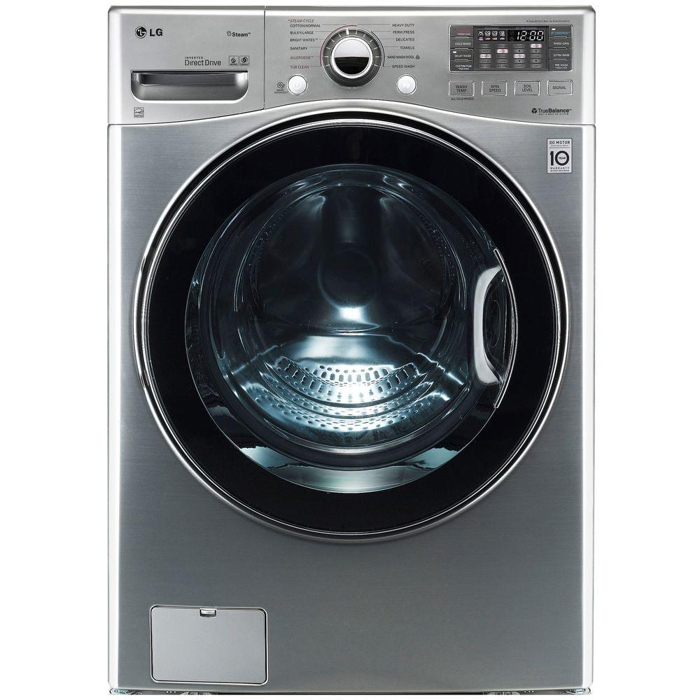 LG 4.0 DOE cu. ft. High-Efficiency Front Load Washer in Graphite