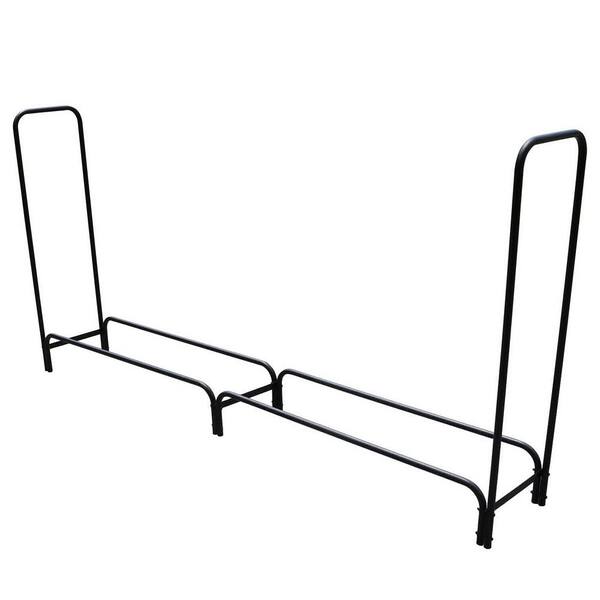 Afoxsos 8 ft. Firewood Rack Heavy-Duty Log Rack Indoor Outdoor