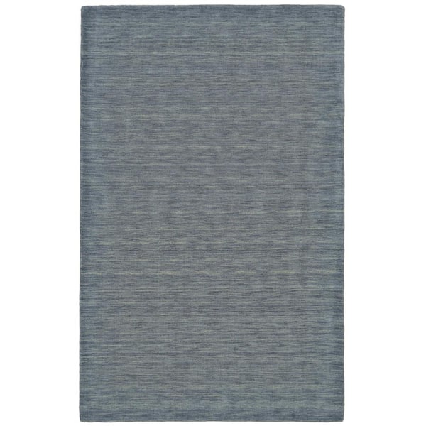 Weave & Wander Celano Smoke 4 ft. x 6 ft. Solid Area Rug