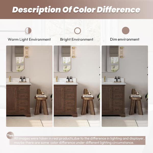 ROSWELL Tokyo 60 in. W. x 22 in. D x 33.9 in. H Double Bath