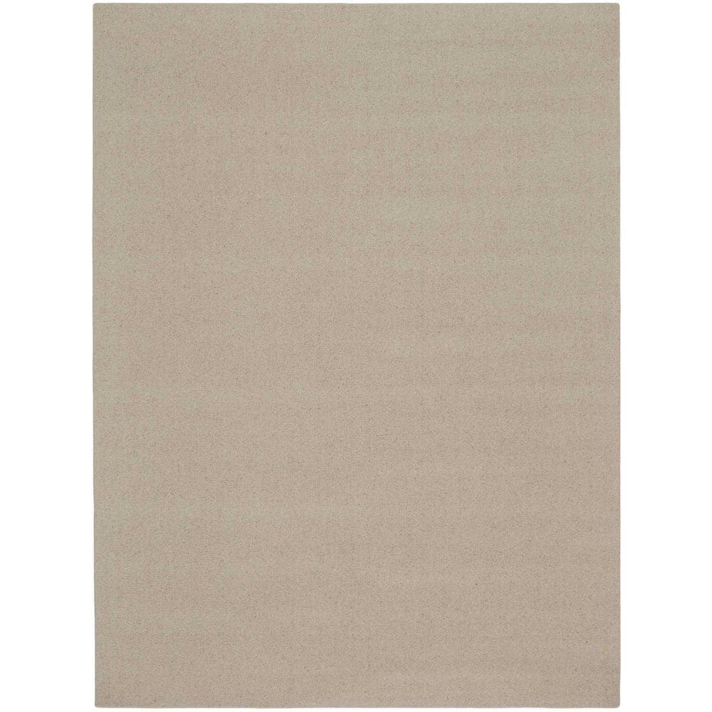 Natural Harmony Bismarck Natural 5 ft. x 7 ft. Custom Area Rug with Pad