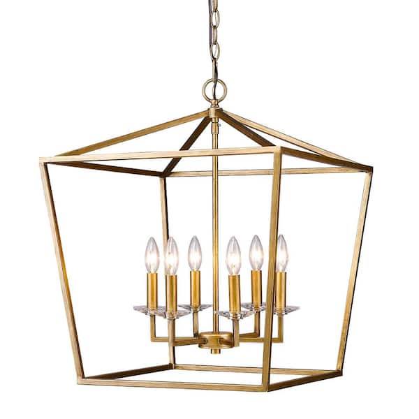 Acclaim Lighting Kennedy Indoor 6 Light, Metal Bobeches For Chandeliers