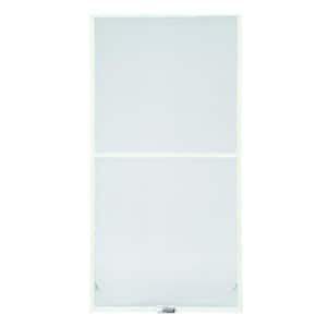 19-7/8 in. x 62-27/32 in. 400-Series White Aluminum Double-Hung Window Screen