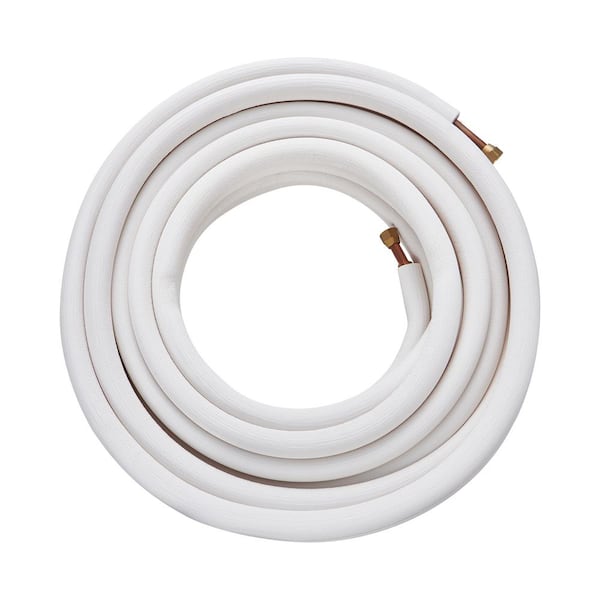 50 ft. Mini Split Line Set 3/8 in. and 5/8 in. O.D Copper Pipes Tubing and Triple-Layer Insulation for Air Conditioning
