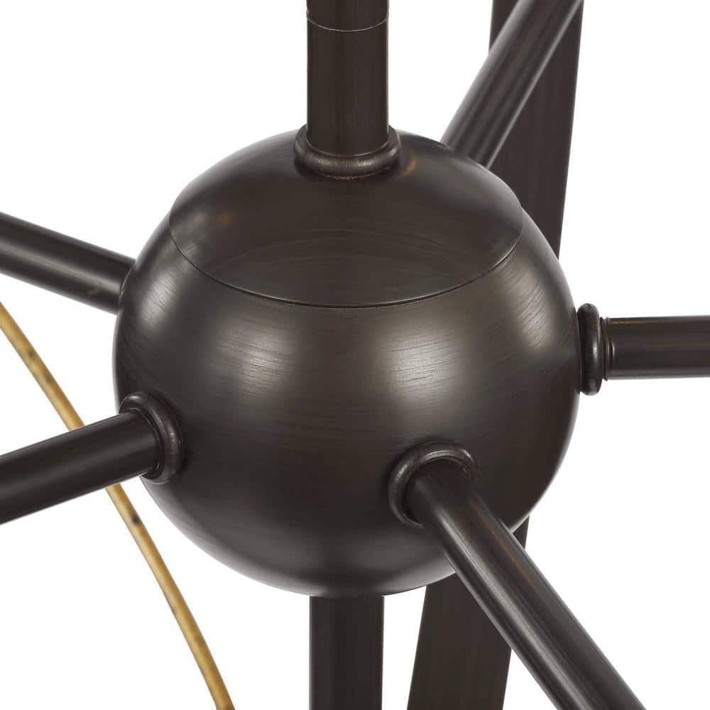 Brandywine Antique Bronze 5-Light Globe Pendant Chandelier