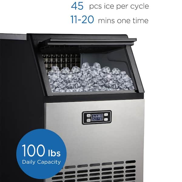 99Lbs/24h Commercial Ice Maker Machine