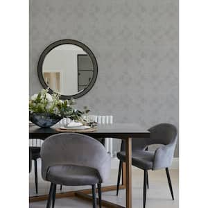 Silver Wegener Sterling Geometric Wallpaper