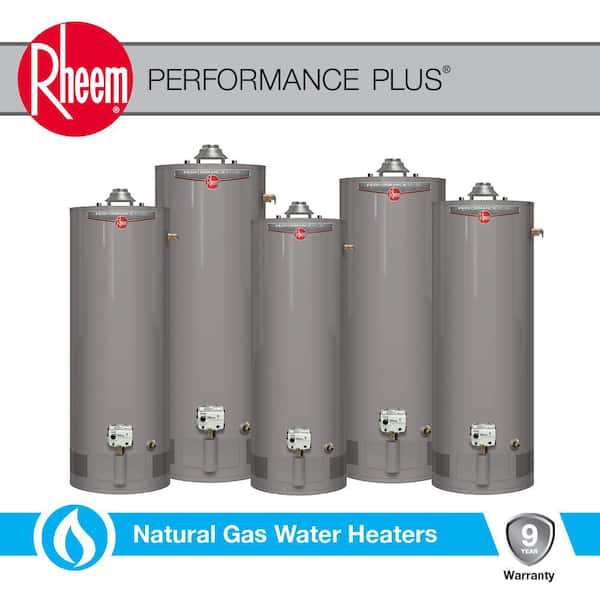 Performance Plus 50 Gal. Tall 9 Year 40,000 BTU Natural Gas Tank Water Heater