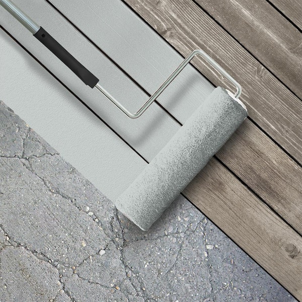 1 gal. #PFC-61 Foggy Morn Low-Lustre Enamel Interior/Exterior Porch and Patio Floor Paint