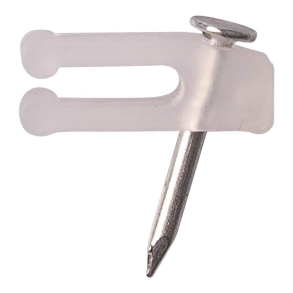 Staples Cubicle Clips, White, 12/Pack (10820)