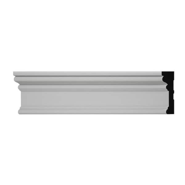 Ekena Millwork BRB3 0.69 in. D x 2.25 in. W x 6 in. L Wood (Finger-Joint Pine) Casing Sample