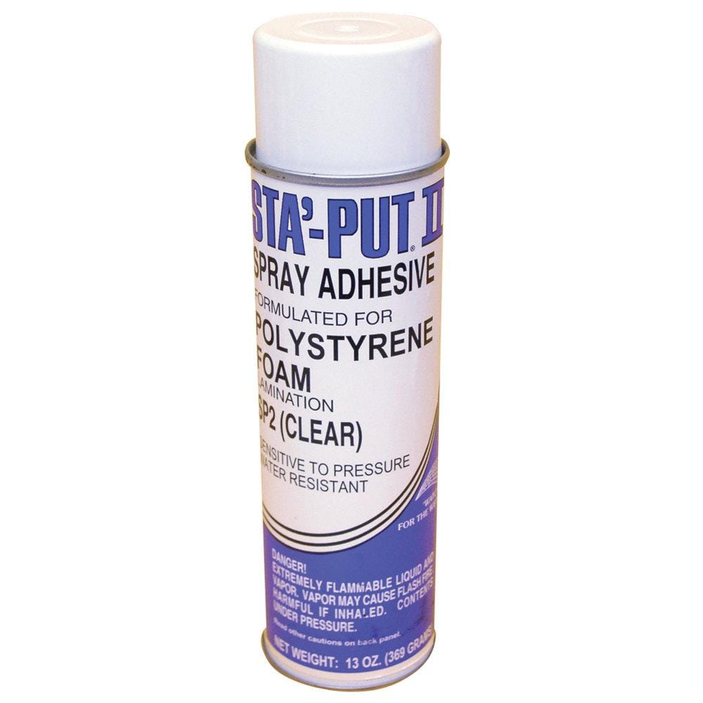 AP Products Sta-Put SPII Spray Adhesive for 13 oz. Polystyrene Foam  001-SP213ACC - The Home Depot