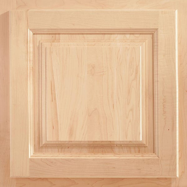 American Woodmark 13x12-7/8 in. Cabinet Door Sample in Newport Maple Natural