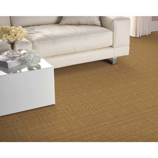 Suspicion Color Dijon Custom Area Rug with Pad