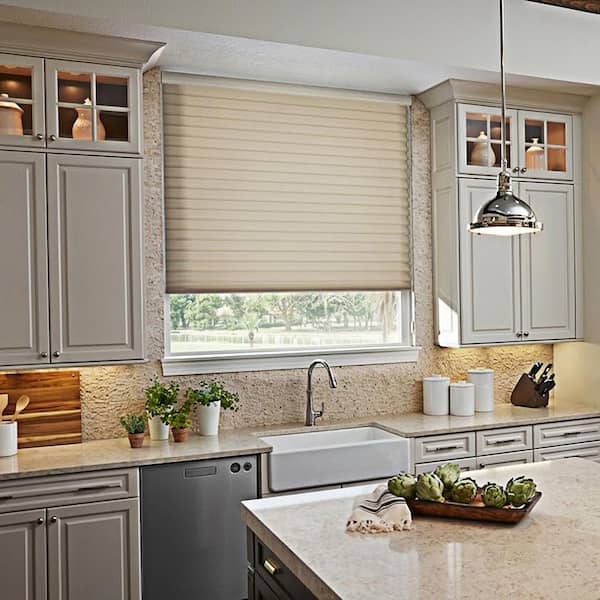 Custom Motorized Light Filtering Sheer Shades