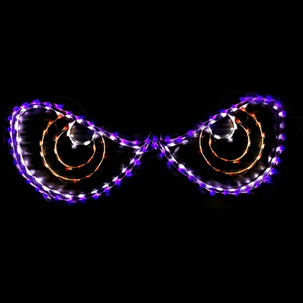 routine Kwade trouw Tijd HOLIDYNAMICS HOLIDAY LIGHTING SOLUTIONS 64" LED Halloween Eyes Yard  Decoration 66141 - The Home Depot