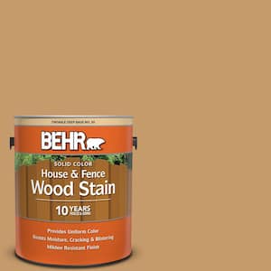 1 gal. #S290-5 Amber Autumn Solid Color House and Fence Exterior Wood Stain