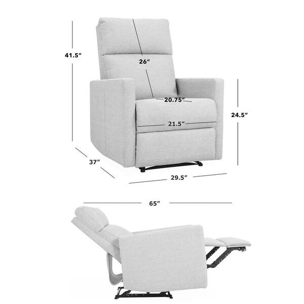 prolounger power wall hugger reclining chair with usb port