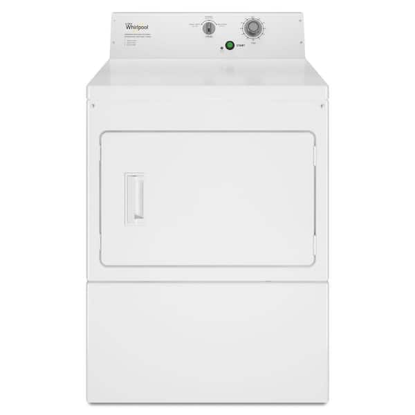 Whirlpool 7.4 cu. ft. 240-Volt White Commercial Electric Vented Dryer
