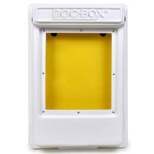 11.5 in. x 18.5 in. x 4 in. Outdoor/Indoor Smaller Posting Permit Box Unit with Window