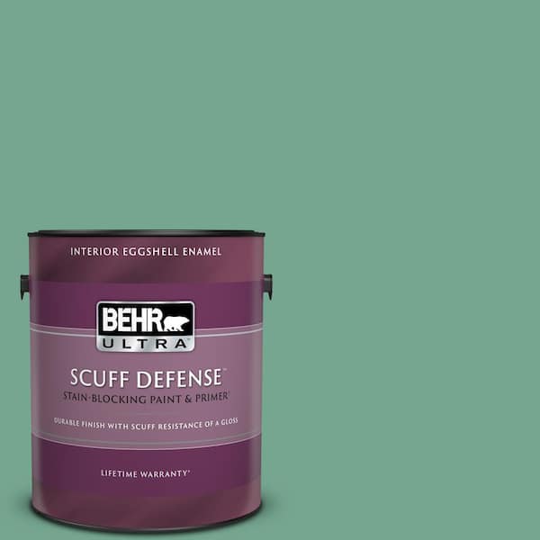 BEHR ULTRA 1 gal. #M420-5 Free Green Extra Durable Eggshell Enamel Interior Paint & Primer