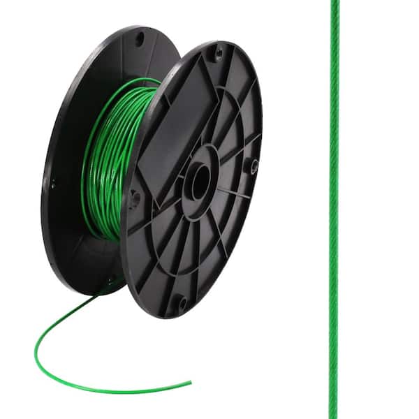 Copper plastic-coated wire reel