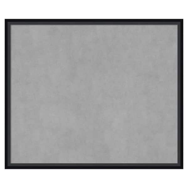 Amanti Art Lucie Black 25 in. x 21 in Framed Magnetic Board