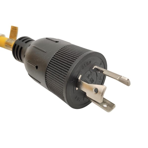 parkworld 36 ft. SJTW 12/3 20 Amp 250-Volt Twist Lock NEMA L6-20