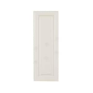 Princeton Assembled 9 in. x 42 in. x 12 in. 1-Door Wall Cabinet with 3-Shelves in Off-White