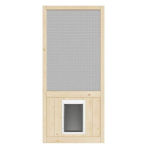 ARK DESIGN 36 in. x 80 in. Single Universal Paneled Unfinished