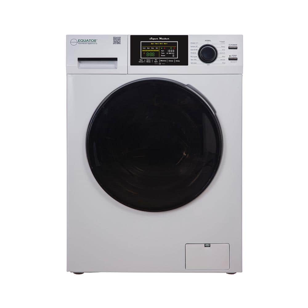 1.62 cu.ft. Touch Pet 15 lbs Compact 110V Sani Digital Washer 1400 RPM 16 Programs