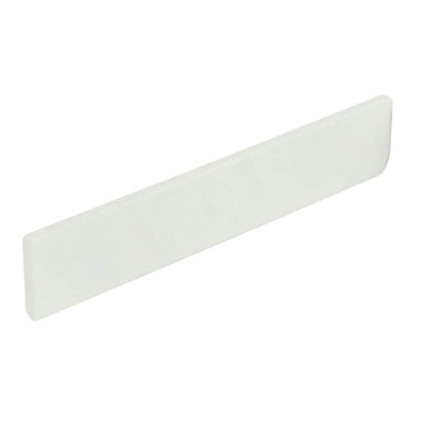 American Standard 22 in. Cultured Marble Left Hand Sidesplash in White