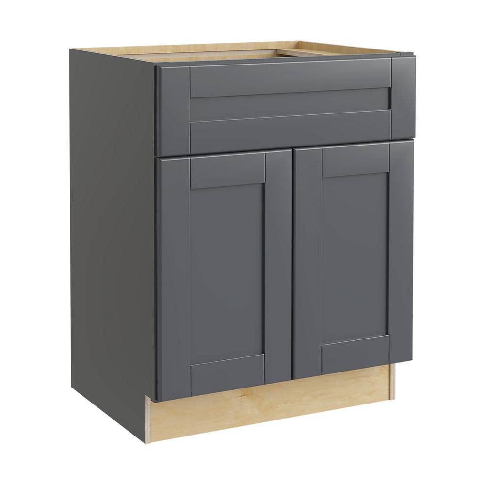 Washington 30 in. W x 21 in. D x 34.5 in. H Assembled Plywood Base Bath Cab