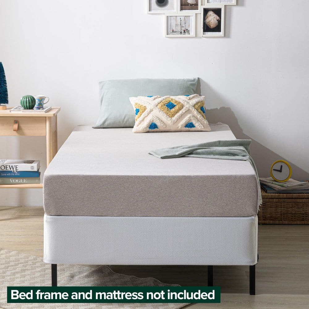 UPC 841550048261 product image for No Assembly Twin White Metal Box Spring 9 in. Profile | upcitemdb.com