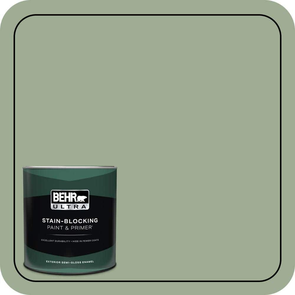 1 qt. #S390-4 Roof Top Garden Semi-Gloss Enamel Exterior Paint & Primer price history on PriceWatchPro