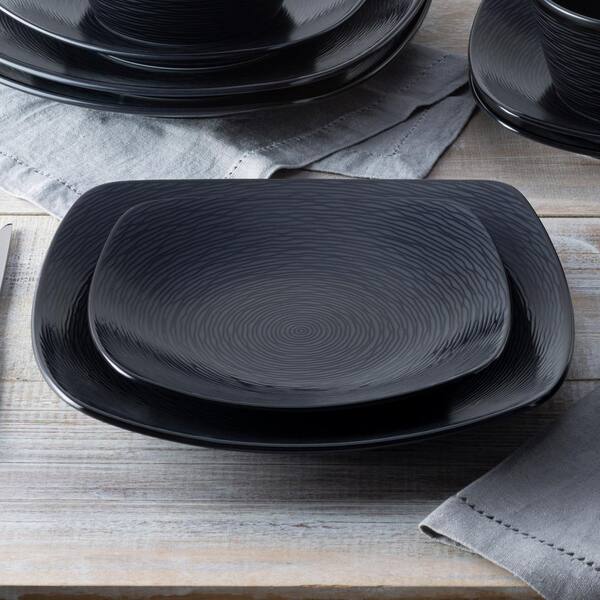 Trilogy Black Dinnerware Collection