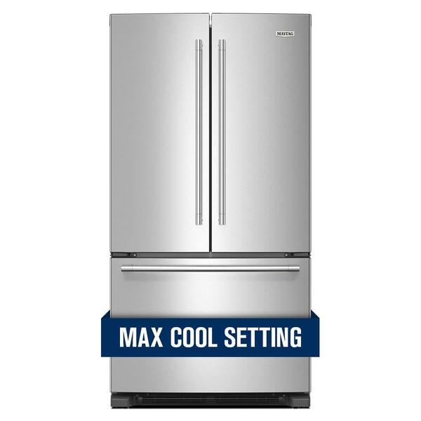 Maytag 25 cu. ft. Standard Depth French Door Refrigerator in