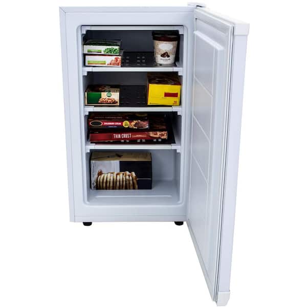 Avanti 2.8 cu. ft. Manual Defrost Upright Freezer in White VF306