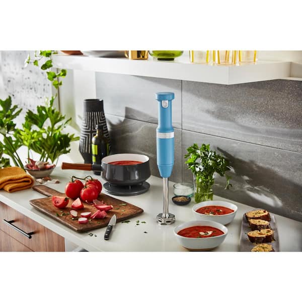 Kitchenaid Variable-speed Cordless Hand Blender - Blue Velvet : Target