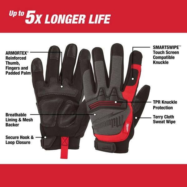 milwaukee demolition work gloves