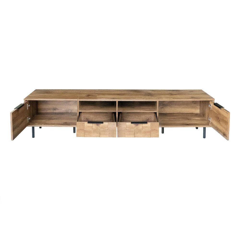 78.7 in. W x 15.7 in. D x 17.7 in. H Bathroom Brown Linen Cabinet price history on PriceWatchPro